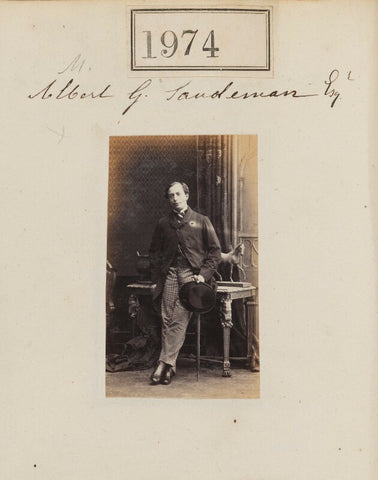 Albert George Sandeman NPG Ax51364