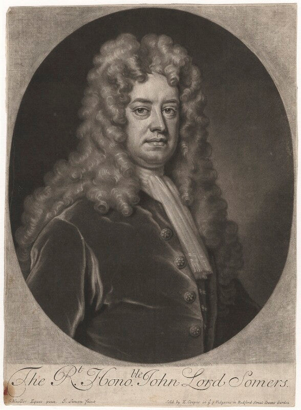 John somers, baron somers npg d4259
