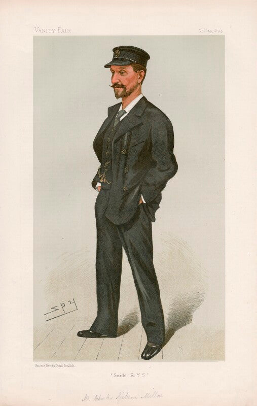 Charles gibson millar ('men of the day. no. 600.') npg d44722