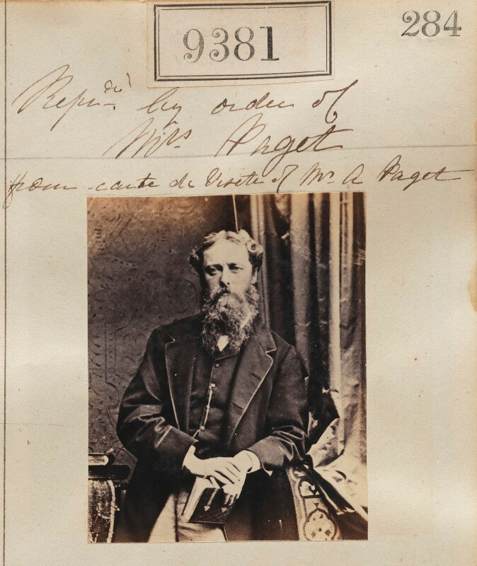 Mr a. paget ('reproduction by order of mrs paget from carte de visite of mr a paget') npg ax59187