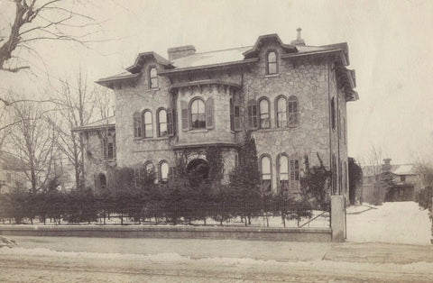 Wister-Brown House, East Side of Germantown Avenue in Philadelphia NPG Ax160603