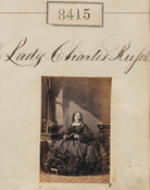 Isabella Clarissa (née Davies), Lady Charles Russell NPG Ax58234