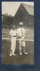 Lord Francis Morven Dallas Cavendish-Bentinck and an unknown man NPG Ax141292