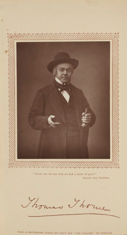 Thomas thorne in 'saints and sinners' npg ax29201