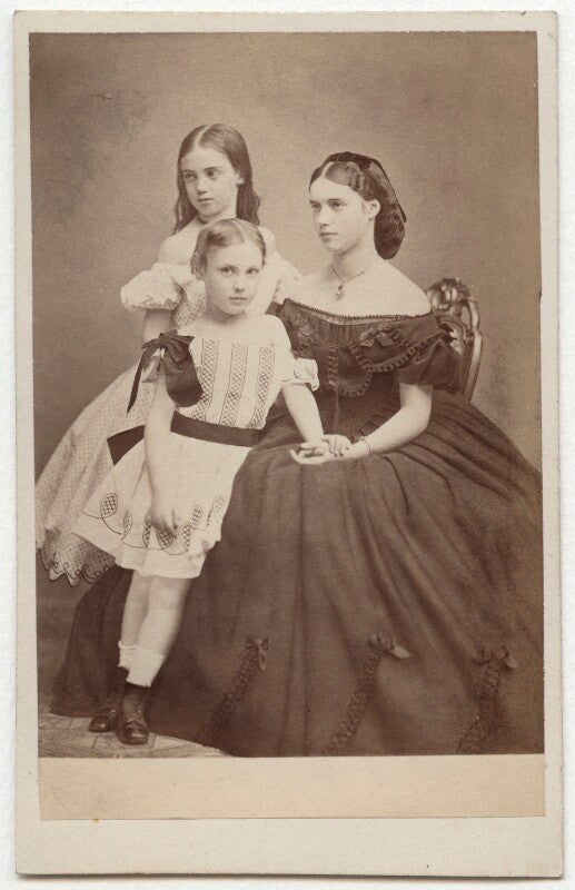 The youngest children of christian ix, king of denmark npg x131632