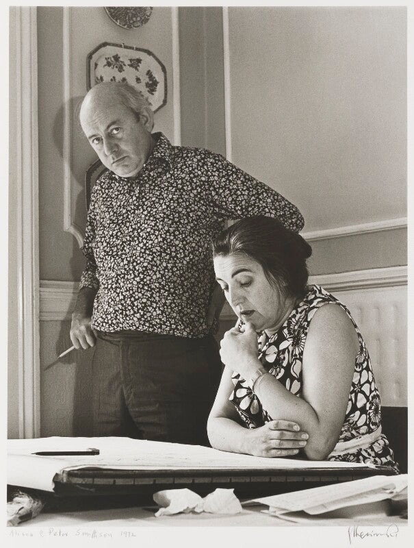 Alison smithson; peter smithson npg p1062