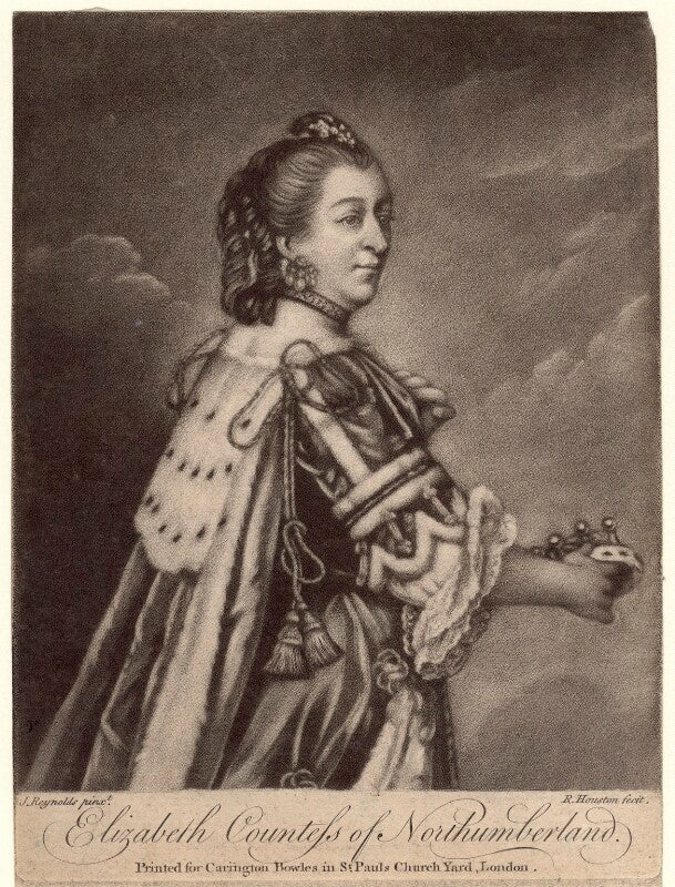 Elizabeth percy (née seymour), duchess of northumberland npg d3741