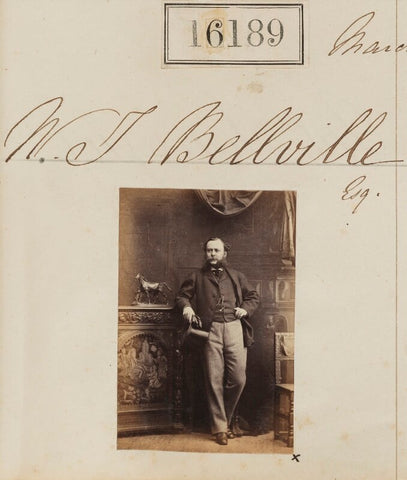 Mr W.J. Belville NPG Ax64108