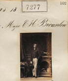 Major C.H. Brownlow NPG Ax57188
