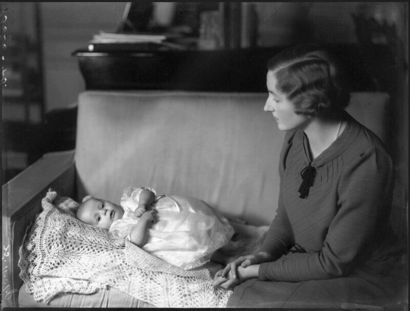 Lady (alexandra) margaret elizabeth douglas home (née spencer); charles cospatrick douglas home npg x75283