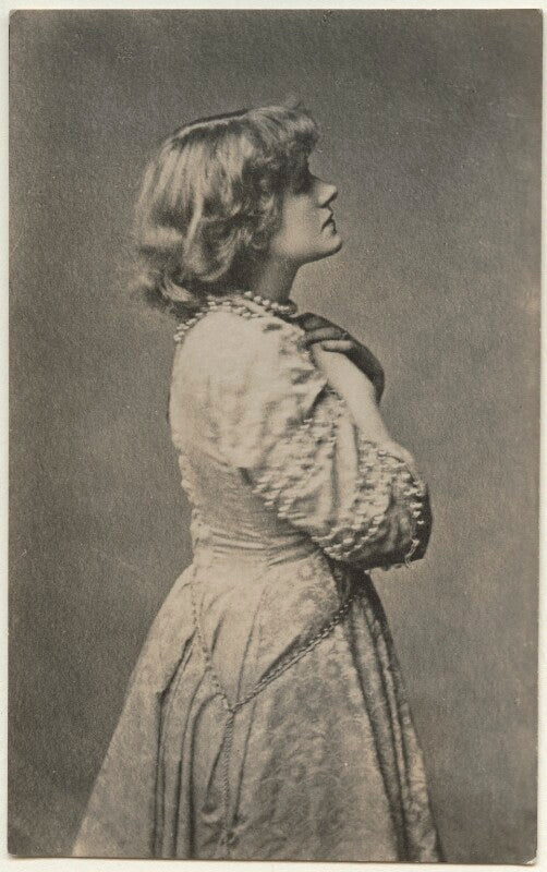 Ellen terry as ophelia in 'hamlet' npg ax160172