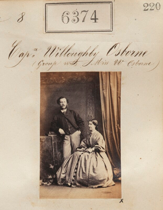 Captain w. osborne; miss w. osborne npg ax56315