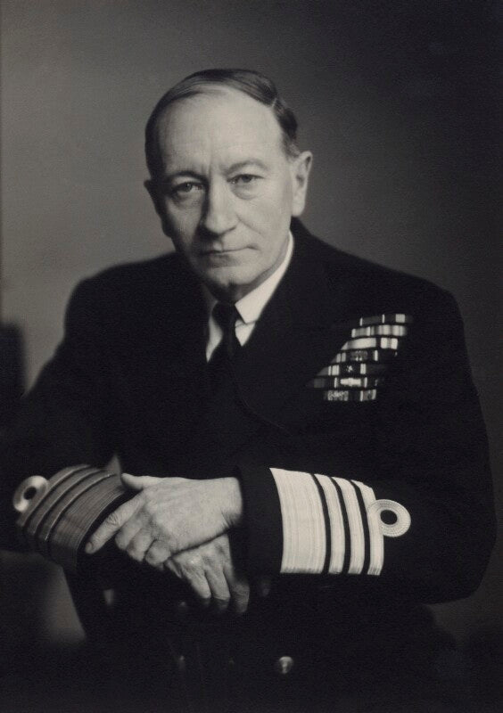 Sir john henry dacres cunningham npg x27460