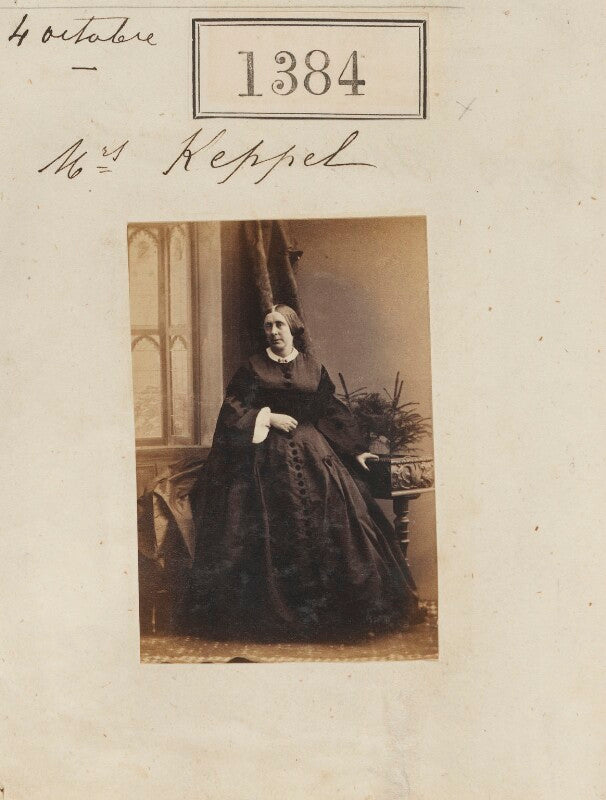 Frances georgiana sophia keppel (née marsham) npg ax50785