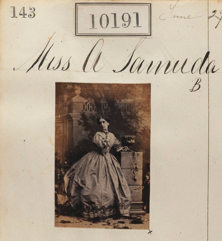 Augusta joy d'aguilar bennett (née samuda) npg ax59906
