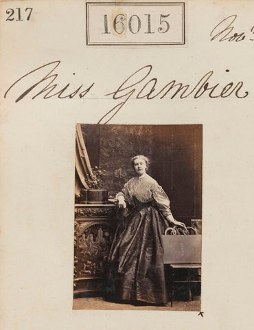 Miss Gambier NPG Ax63943