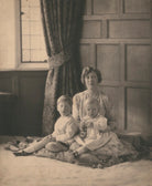 George Lascelles, 7th Earl of Harewood; Princess Mary, Countess of Harewood; Hon. Gerald David Lascelles NPG x199611