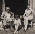 Ray Strachey; Christopher Strachey; Barbara Strachey NPG Ax161158