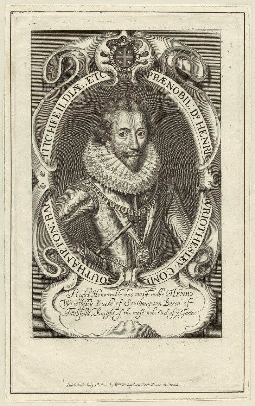 Henry wriothesley, 3rd earl of southampton npg d25809