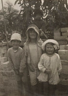 Christopher Strachey; Ann Davies Synge (née Stephen); (Karin) Judith Henderson (née Stephen) NPG Ax160875