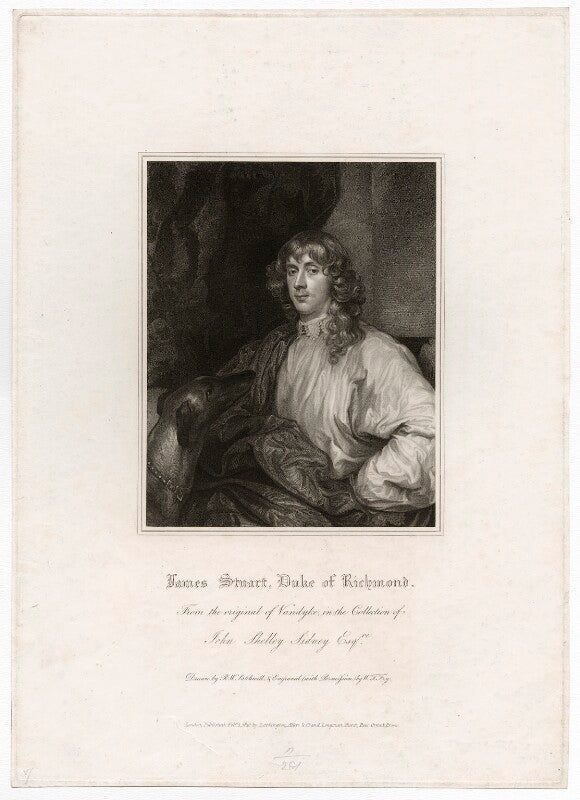James stuart, 1st duke of richmond and 4th duke of lennox npg d26542