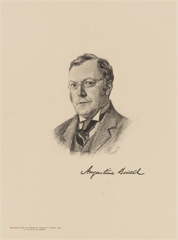 Augustine birrell npg d9636