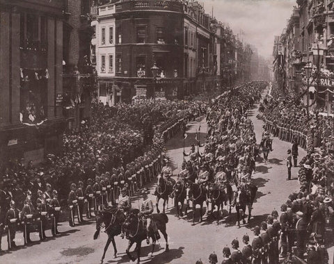 Queen Victoria's Diamond Jubilee Procession - The Colonial Contingent NPG P1700(25a)