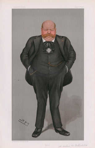 Baron Arthur de Rothschild ('Men of the Day. No. 786.') NPG D45024