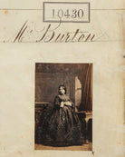 Mrs Burton NPG Ax60144