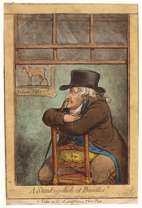 Sir frank standish ('a standing dish at boodles') npg d12037