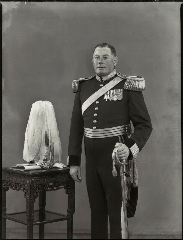 Henry astell law, 7th baron ellenborough npg x151587