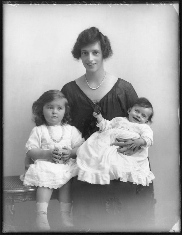 Lady ann bowlby; elfreda montagu stuart wortley mackenzie, countess wharncliffe; lady diana pelham clinton hope npg x120661