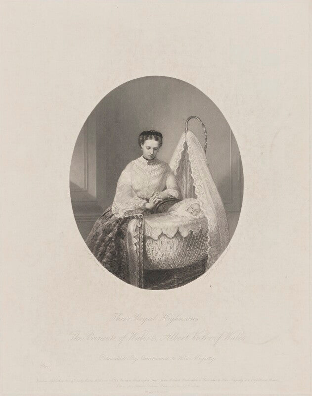 Queen alexandra; prince albert victor, duke of clarence and avondale npg d33937