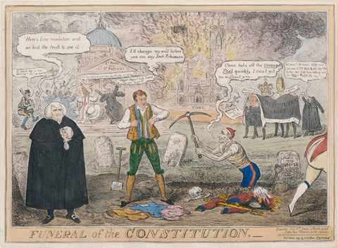 'Funeral of the Constitution' NPG D48735
