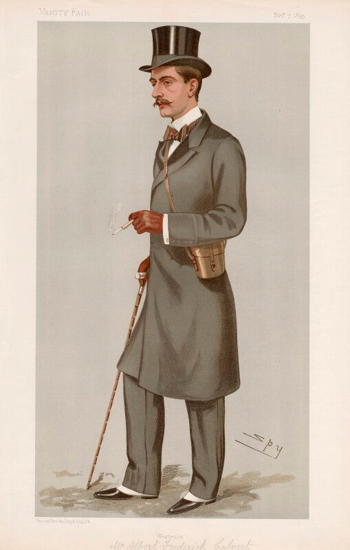 Albert frederick calvert ('men of the day. no. 635.') npg d44776