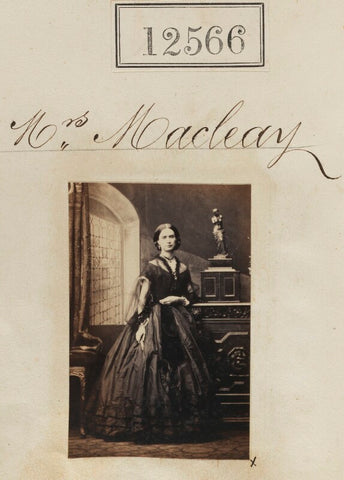 Mrs Macleay NPG Ax62212