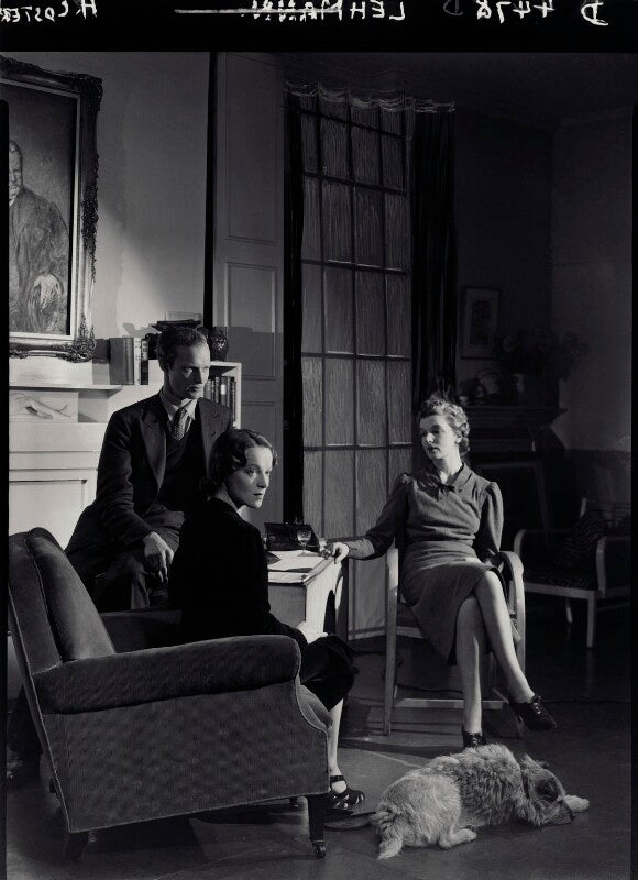 (rudolph) john frederick lehmann; beatrix lehmann; rosamond nina lehmann npg x24888