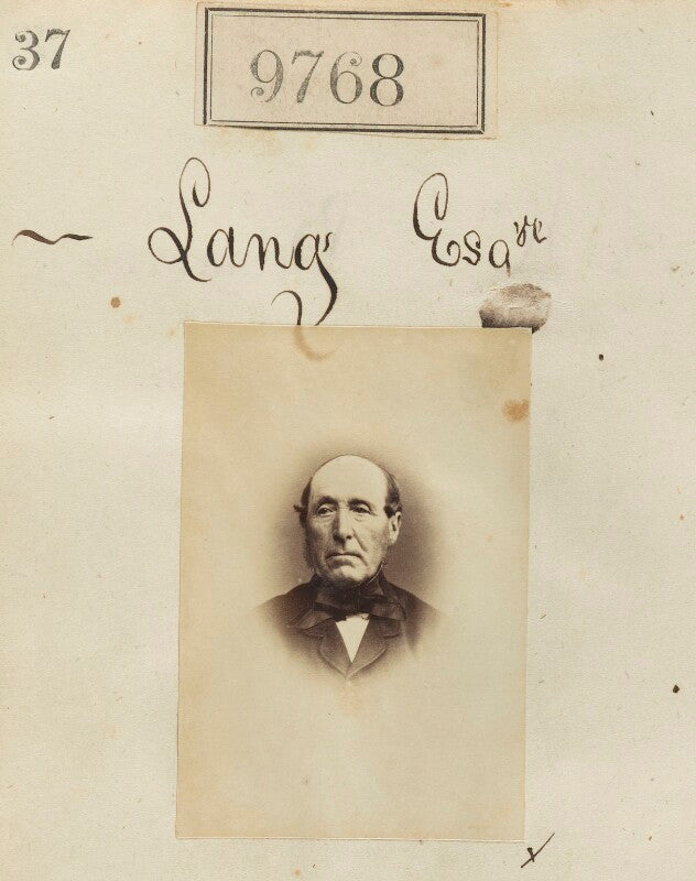 Mr lang npg ax59499