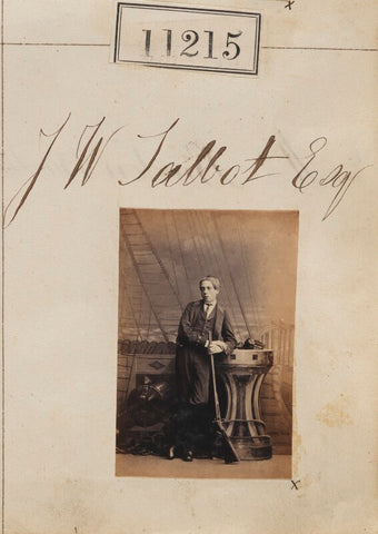 J.W. Talbot NPG Ax60914