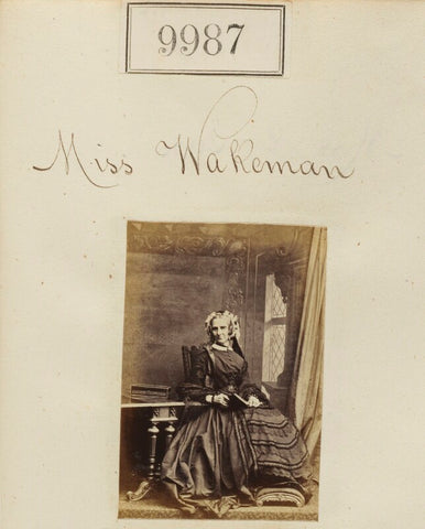 Miss Wakeman NPG Ax59705