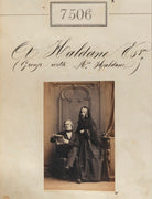 Mr A. Haldane and Mrs Haldane NPG Ax53330