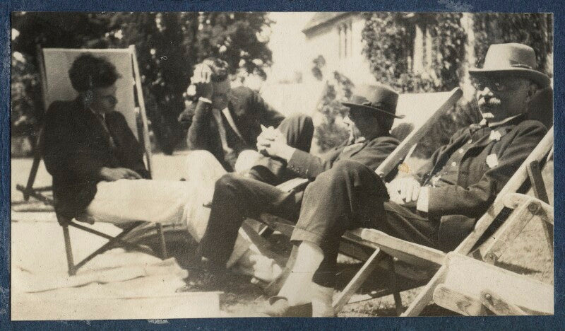 Anthony asquith; sylvester govett gates; goldsworthy lowes dickinson; charles percy sanger npg ax141291