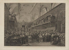 View of the interior of the House of Lords, during the important investigation in 1820 NPG D13771