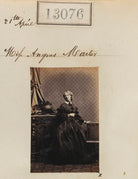Miss Angus Marter? NPG Ax62717