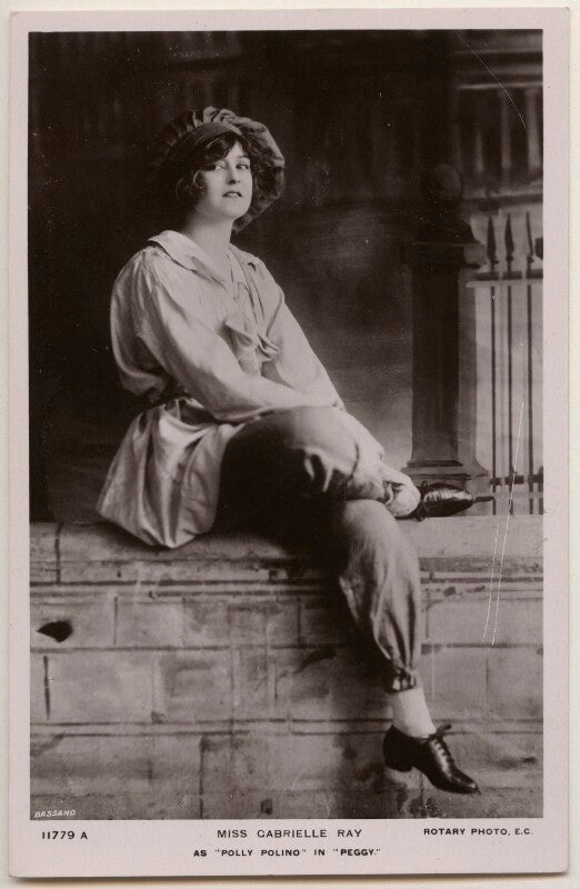 Gabrielle ray as polly polino in 'peggy' npg x193982