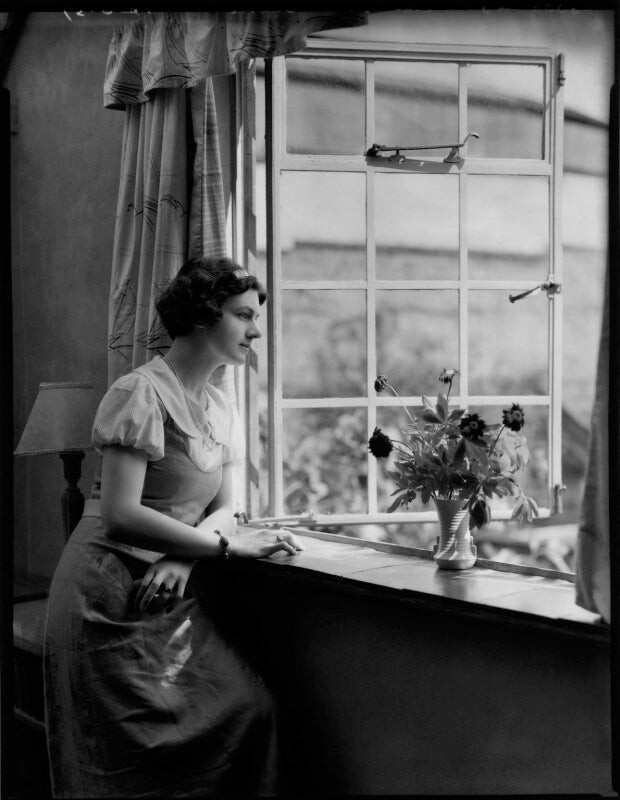 Rosalind laura (née norman), lady burke npg x153053