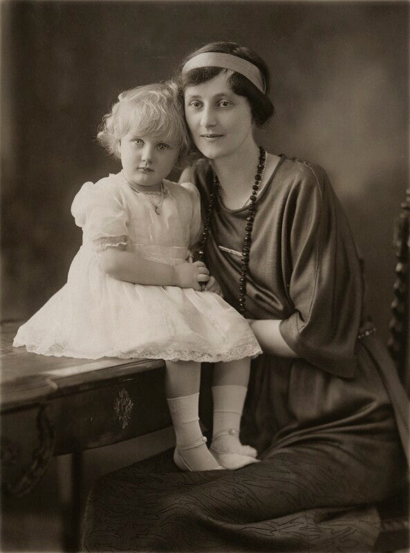 Hon. mary edith percy; stella katherine percy (née drummond), lady percy of newcastle npg x84479