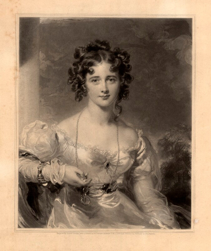 Rosamond hester elizabeth (née croker), lady barrow when miss croker npg d652