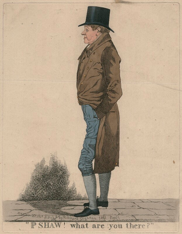 Mr shaw ‘pshaw! what are you there?’ npg d47106
