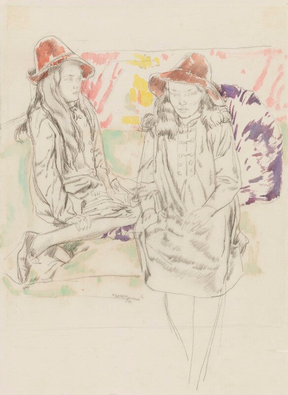 E.q. nicholson; eveleen ('eve') clarke (née myers) npg 6314